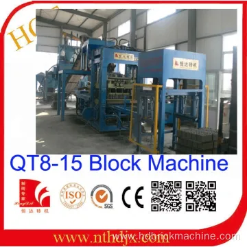 Automatic Hydraulic Pressure Cement Brick Making Machine